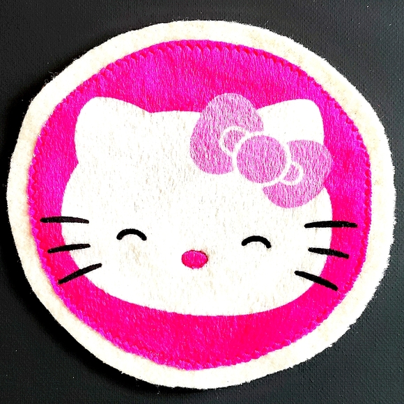 NEW Lot of 2 Hello Kitty Patches/Emblems/Appliqués! Rare Ones! Sew-On - Picture 5 of 8